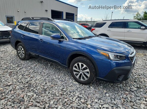4S4BTADC8N3275983 2022 SUBARU OUTBACK Blue Front right