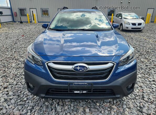 4S4BTADC8N3275983 2022 SUBARU OUTBACK Blue Front view