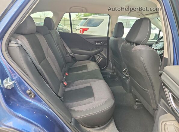 4S4BTADC8N3275983 2022 SUBARU OUTBACK Blue Rear interior view