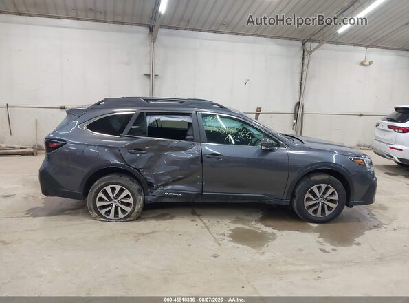 4S4BTADC9N3159336 2022 SUBARU OUTBACK Серый Вид задней части салона