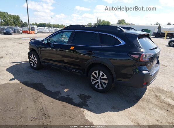 4S4BTADC9P3223300 2023 SUBARU OUTBACK Black Trasero izquierdo