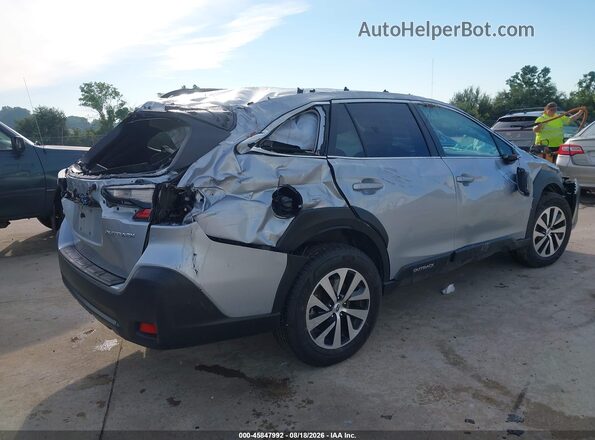 4S4BTADC9R3115908 2024 SUBARU OUTBACK Silver Задня права чверть