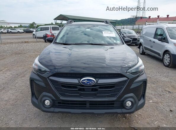 4S4BTADC9R3216706 2024 SUBARU OUTBACK Black Widok zestawu wskaźników