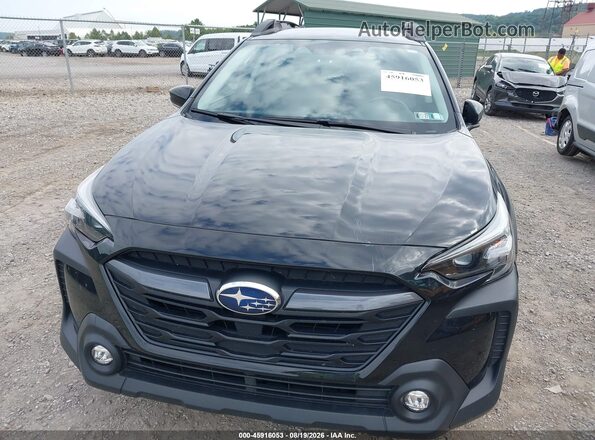 4S4BTADC9R3216706 2024 SUBARU OUTBACK Black Widok z przodu
