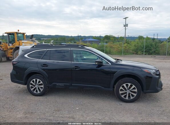 4S4BTADC9R3216706 2024 SUBARU OUTBACK Black Widok wnętrza z tyłu