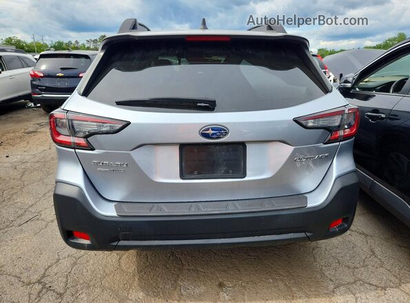 4S4BTADCXS3161348 2025 SUBARU OUTBACK Silver Вид ззаду
