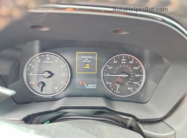 4S4BTADCXS3161348 2025 SUBARU OUTBACK Silver Вид щитка приладів