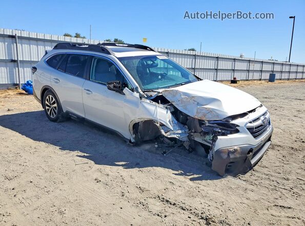 4S4BTAEC0L3240561 2020 SUBARU OUTBACK White Front right