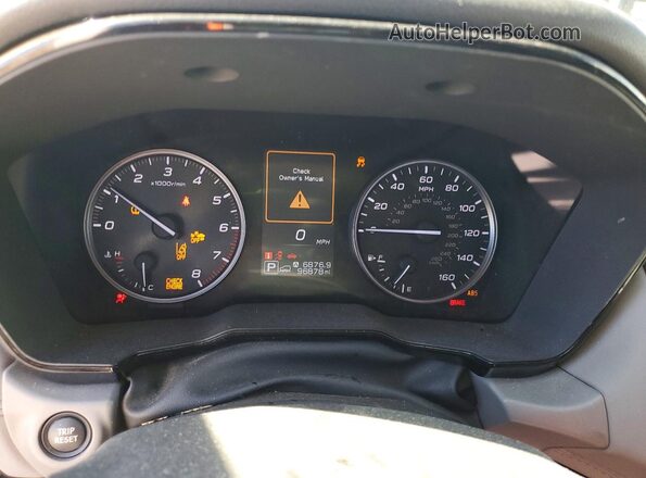 4S4BTAEC0L3240561 2020 SUBARU OUTBACK White Instrument cluster view