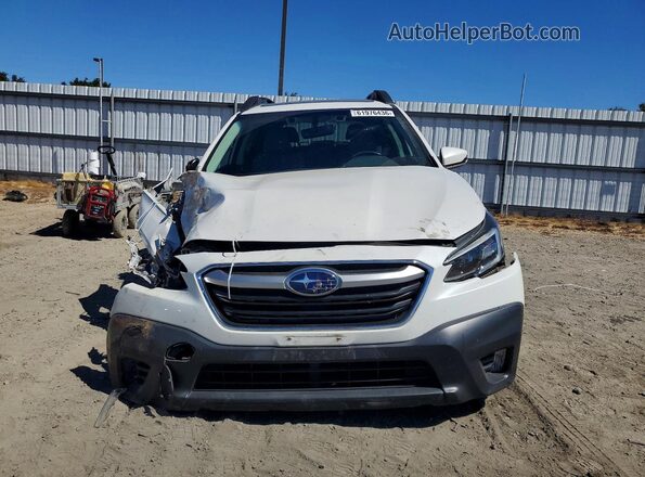 4S4BTAEC0L3240561 2020 SUBARU OUTBACK White Front view