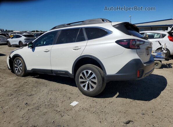 4S4BTAEC0L3240561 2020 SUBARU OUTBACK White Rear left