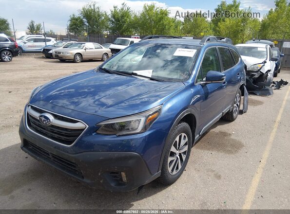 4S4BTAEC1L3227981 2020 SUBARU OUTBACK Blue Przód lewy