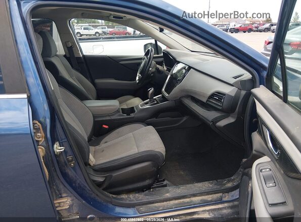 4S4BTAEC1L3227981 2020 SUBARU OUTBACK Blue Widok wnętrza z przodu