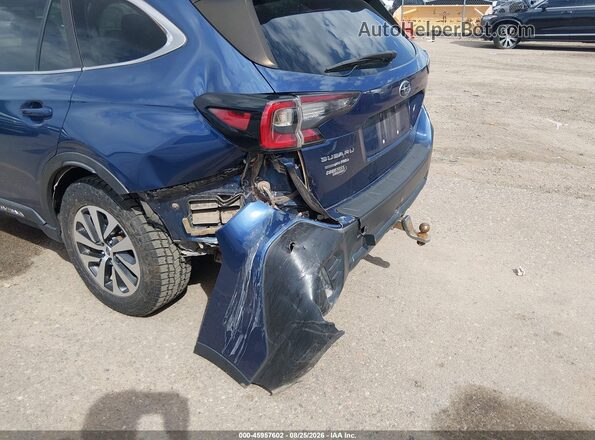 4S4BTAEC1L3227981 2020 SUBARU OUTBACK Blue Widok z przodu