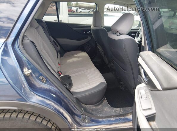 4S4BTAEC1L3227981 2020 SUBARU OUTBACK Blue Widok naklejki z numerem VIN
