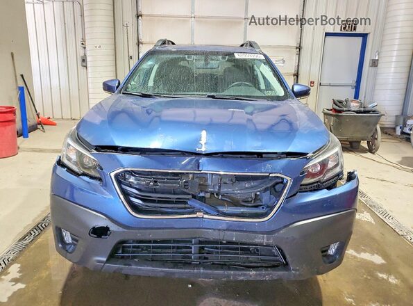4S4BTAEC2L3132507 2020 SUBARU OUTBACK Blue Դիմացի տեսք
