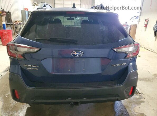 4S4BTAEC2L3132507 2020 SUBARU OUTBACK Blue Հետևի տեսք