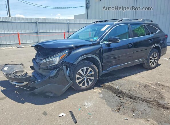 4S4BTAEC3L3217890 2020 SUBARU OUTBACK Black Tył lewy