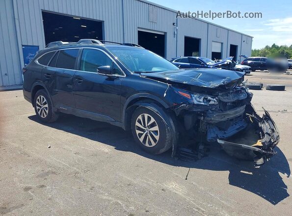 4S4BTAEC3L3217890 2020 SUBARU OUTBACK Black Widok wnętrza z przodu