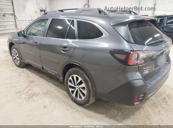 4S4BTAEC4L3258917 2020 SUBARU OUTBACK Серый Задняя левая четверть