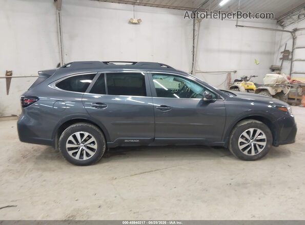 4S4BTAEC4L3258917 2020 SUBARU OUTBACK Серый Вид задней части салона