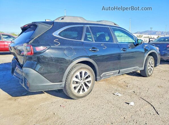 4S4BTAEC5L3258991 2020 SUBARU OUTBACK Black Задня права чверть