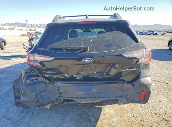 4S4BTAEC5L3258991 2020 SUBARU OUTBACK Black Вид ззаду