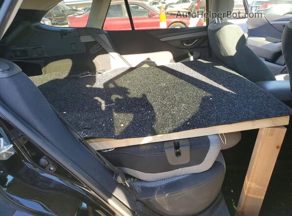 4S4BTAEC5L3258991 2020 SUBARU OUTBACK Black Вид задніх сидінь