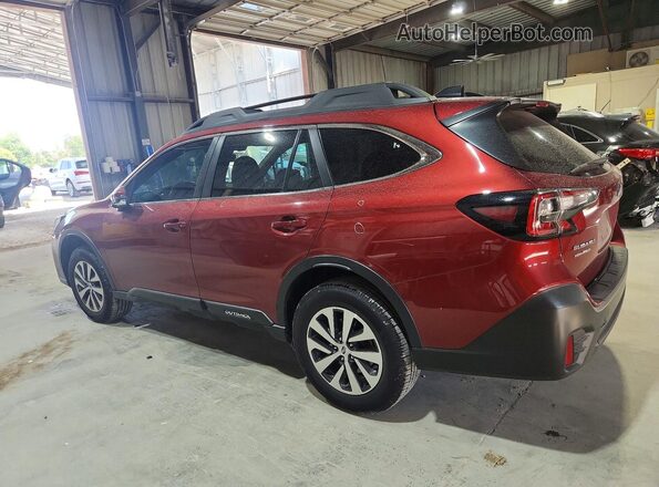 4S4BTAEC7L3171044 2020 SUBARU OUTBACK Burgundy Հետևի ձախ
