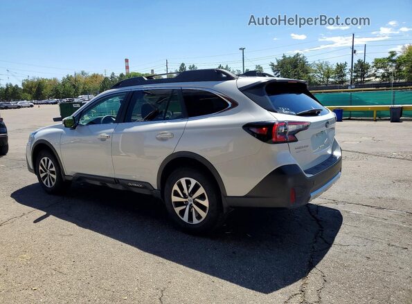 4S4BTAEC7L3225989 2020 SUBARU OUTBACK White Rear left