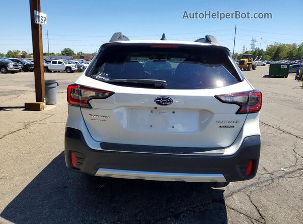 4S4BTAEC7L3225989 2020 SUBARU OUTBACK White Rear view