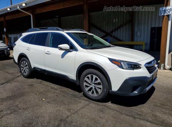 4S4BTAEC7L3225989 2020 SUBARU OUTBACK White Front right