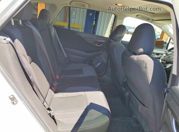 4S4BTAEC7L3225989 2020 SUBARU OUTBACK White Rear seats view
