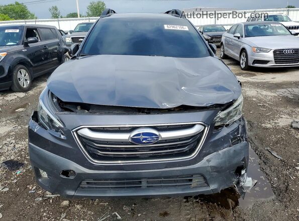 4S4BTAEC9L3102436 2020 SUBARU OUTBACK Charcoal წინა ხედი