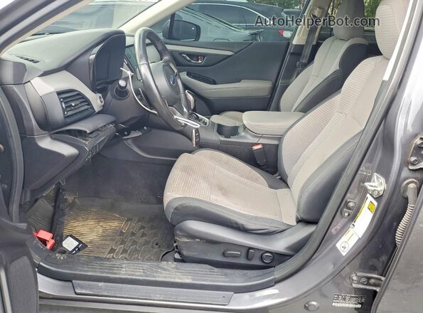 4S4BTAEC9L3102436 2020 SUBARU OUTBACK Charcoal წინა სალონის ხედი