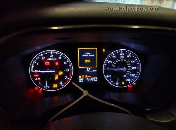 4S4BTAEC9L3156920 2020 SUBARU OUTBACK Green Вид щитка приладів
