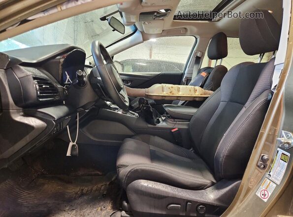 4S4BTAEC9L3156920 2020 SUBARU OUTBACK Green Вид салону спереду