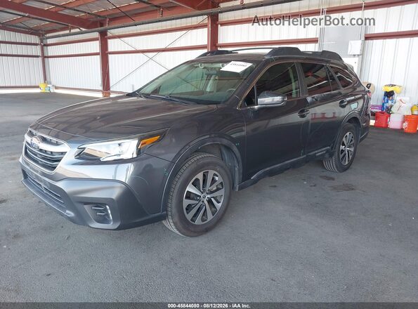 4S4BTAEC9L3197192 2020 SUBARU OUTBACK Gray Przód lewy