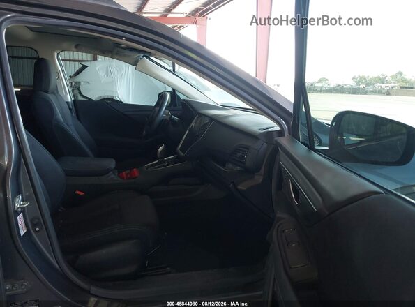 4S4BTAEC9L3197192 2020 SUBARU OUTBACK Gray Widok wnętrza z przodu
