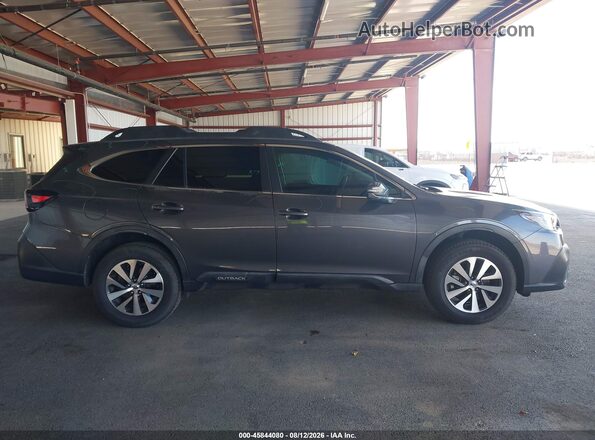 4S4BTAEC9L3197192 2020 SUBARU OUTBACK Gray Widok wnętrza z tyłu