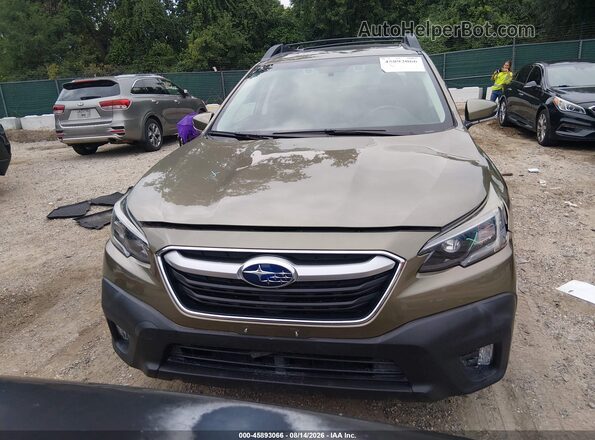 4S4BTAEC9L3269153 2020 SUBARU OUTBACK Зеленый Вид щитка приборов