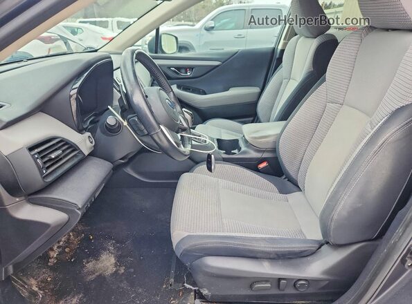 4S4BTAECXL3243824 2020 SUBARU OUTBACK Gray Widok wnętrza z przodu
