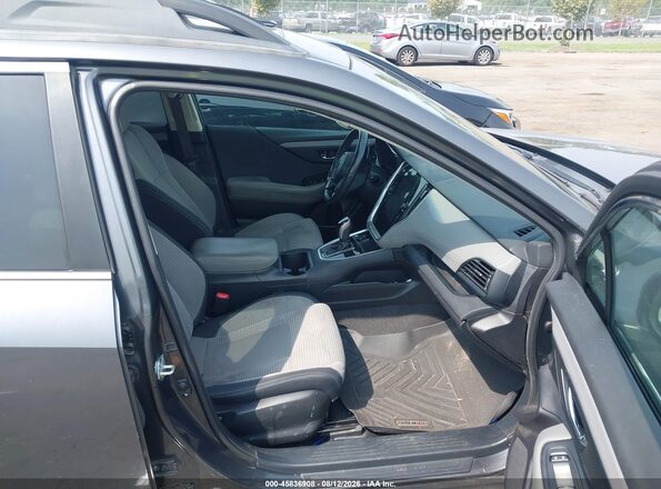 4S4BTAFC0M3164551 2021 SUBARU OUTBACK Gray Вид салону спереду