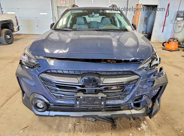 4S4BTAFC0S3283584 2025 SUBARU OUTBACK Blue Front view
