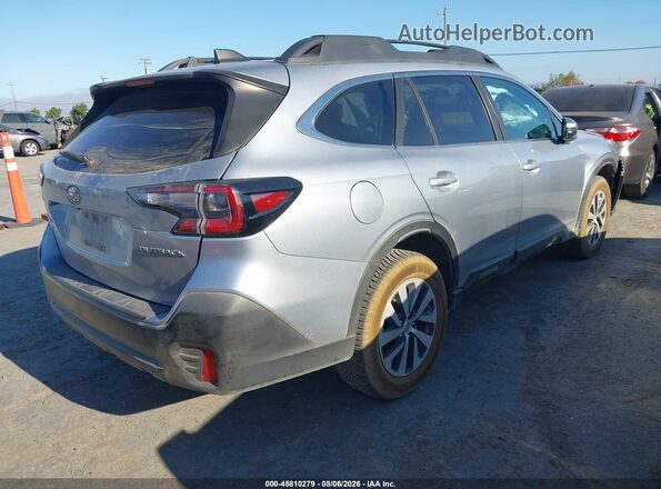 4S4BTAFC1M3214180 2021 SUBARU OUTBACK Gray Trasero derecho