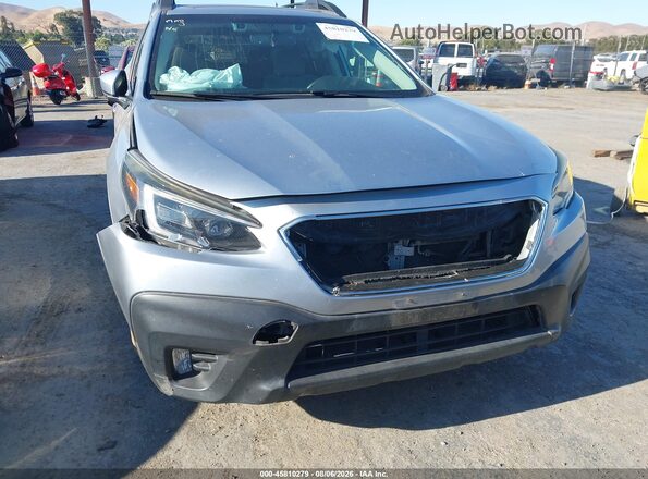 4S4BTAFC1M3214180 2021 SUBARU OUTBACK Gray Vista frontal