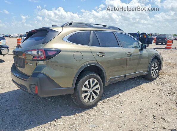 4S4BTAFC1N3165127 2022 SUBARU OUTBACK Желто-коричневый Задняя правая четверть