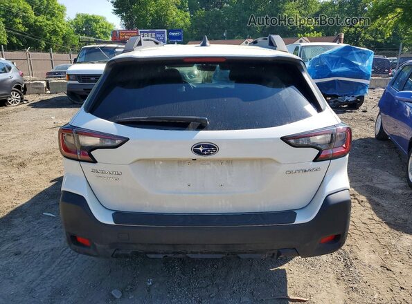 4S4BTAFC1S3199032 2025 SUBARU OUTBACK White Հետևի տեսք