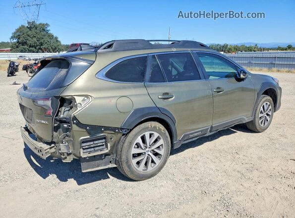 4S4BTAFC1S3219988 2025 SUBARU OUTBACK Green Trasero derecho