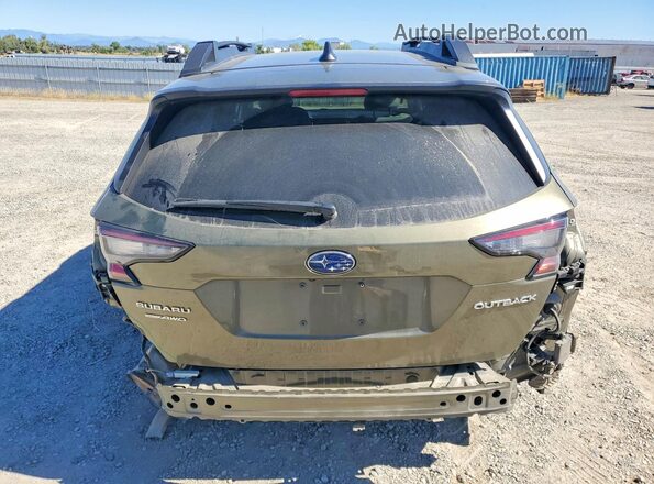4S4BTAFC1S3219988 2025 SUBARU OUTBACK Green Vista trasera